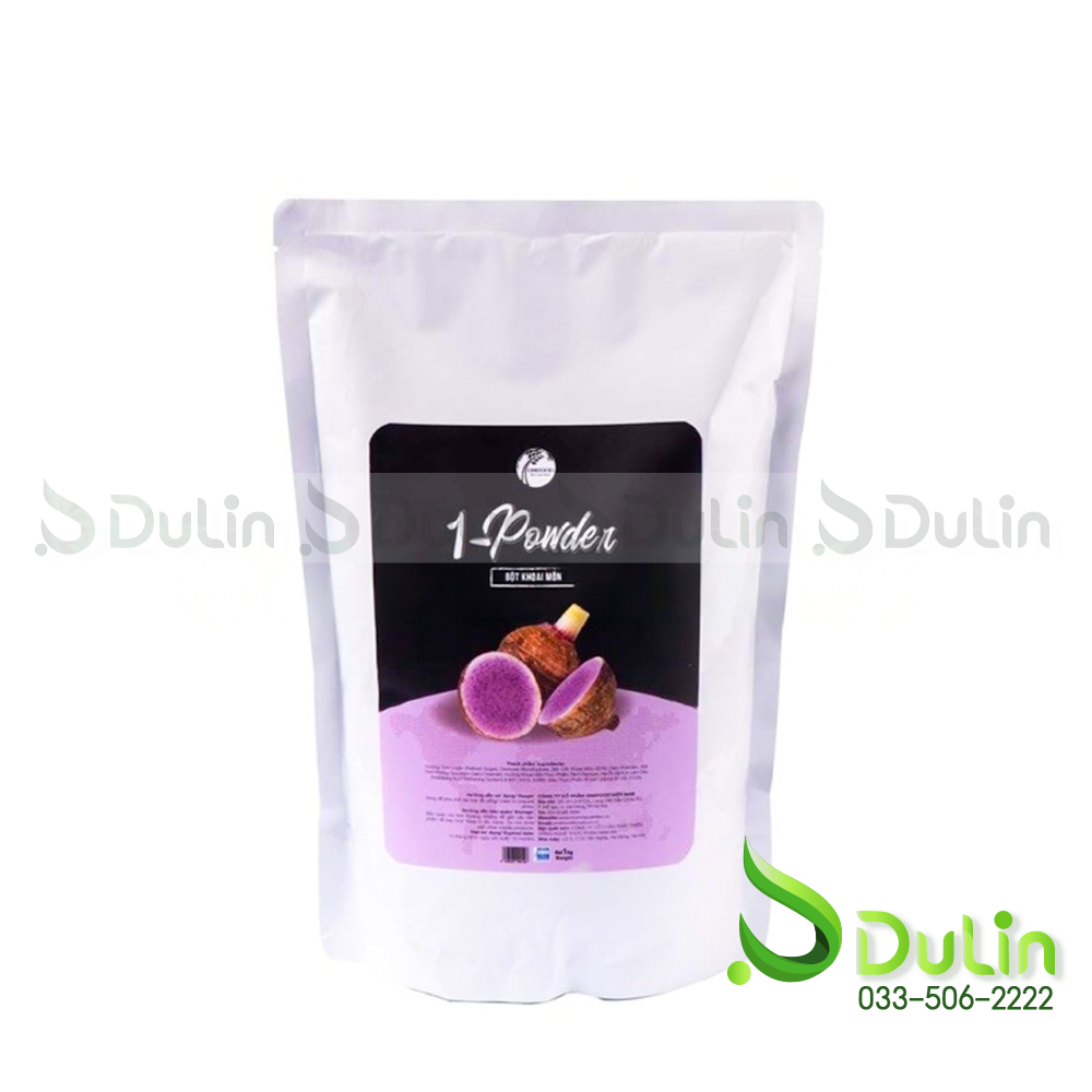 Bột 1-POWDER Khoai Môn 1Kg 12 Gói/Thùng