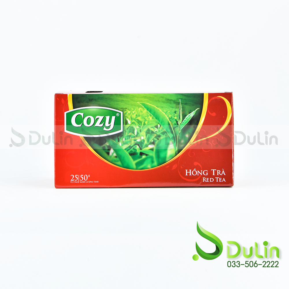 Trà COZY Hồng Trà Nhúng 50gr 36 Hộp/Thùng