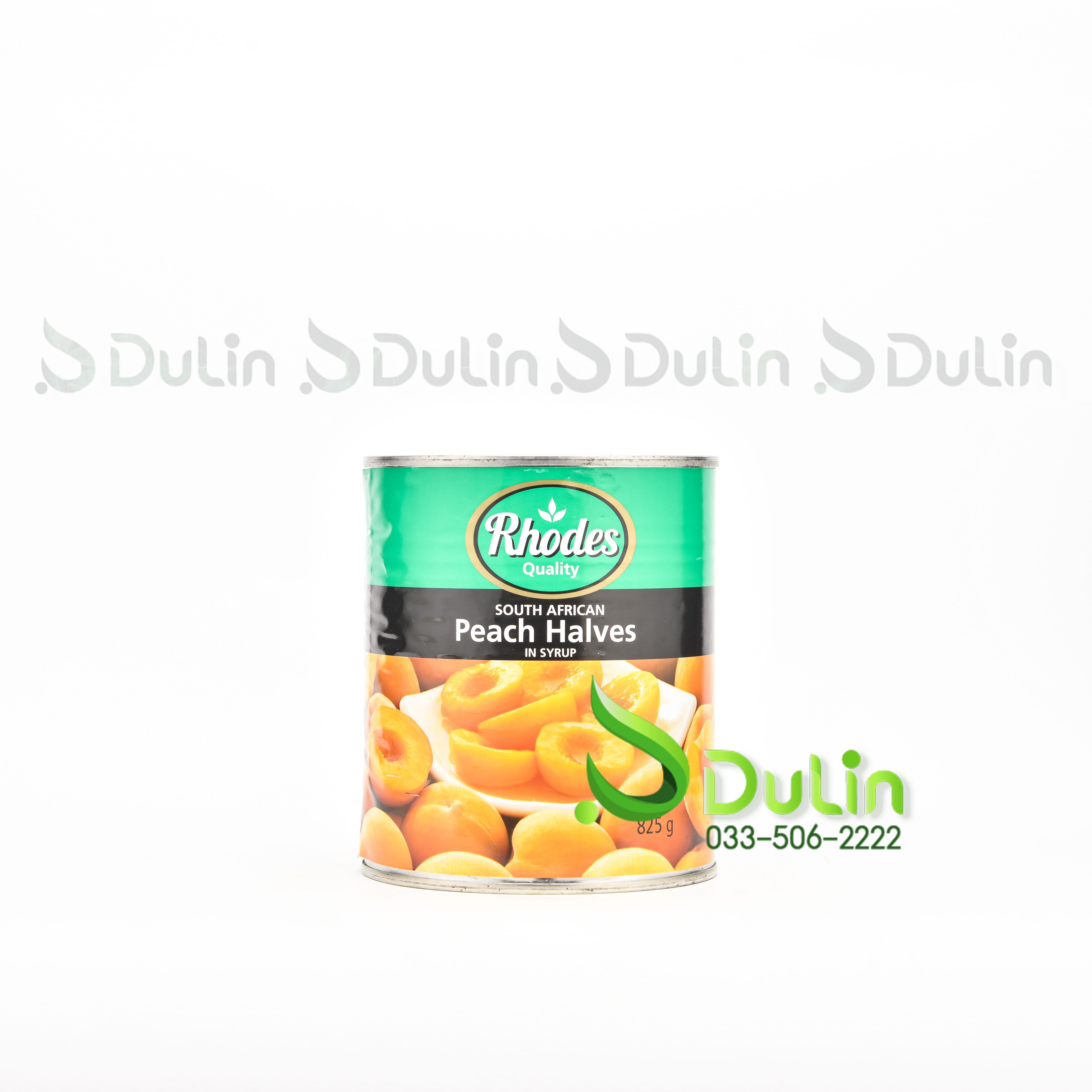 Đào RHODES đóng lon 825gr 12 Hộp/Thùng