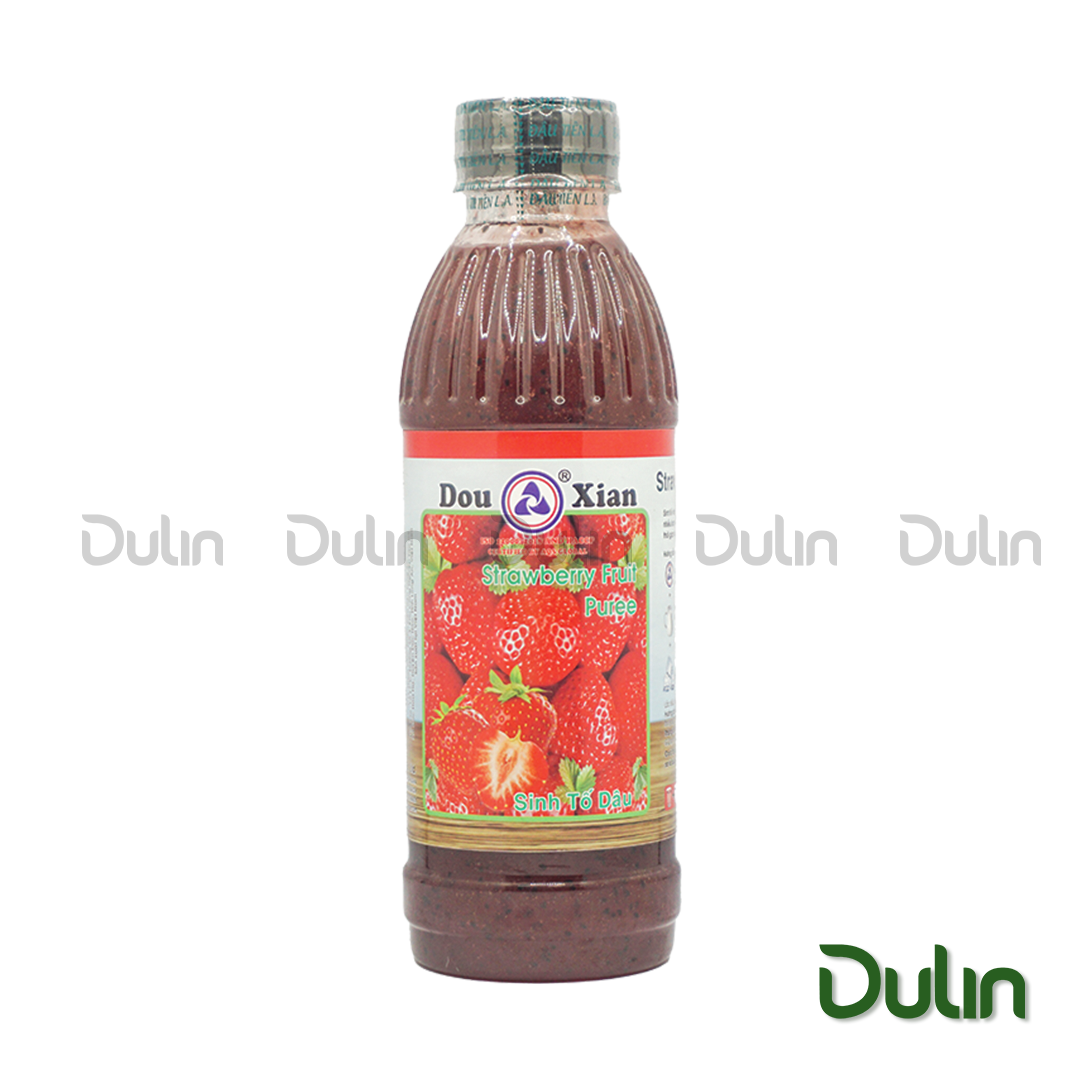 Mứt DOUXIAN (Sinh Tố) Dâu 1L 12 Chai/Thùng