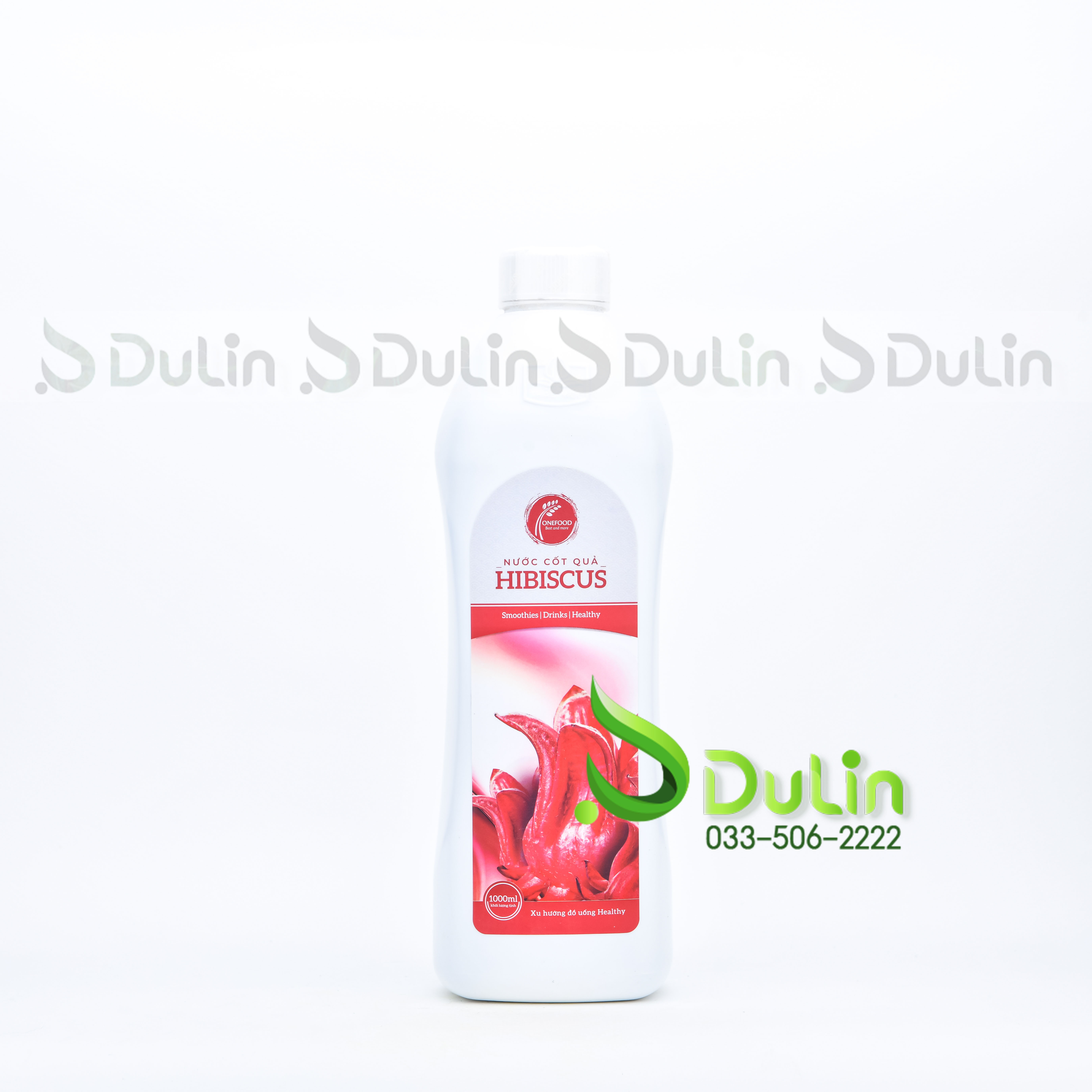 Nước cốt quả Hibiscus 1L 12 Chai/Thùng