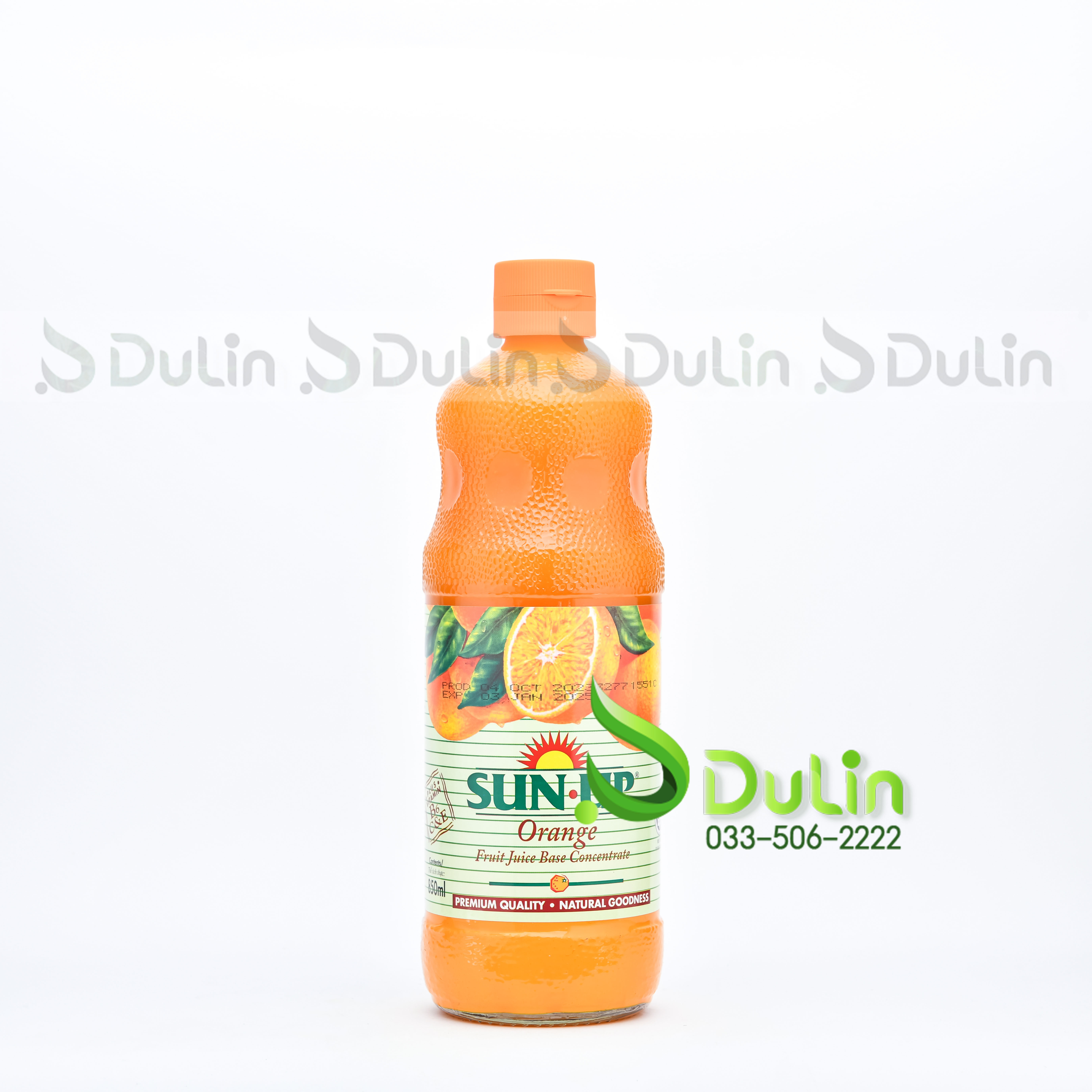 Siro SUN-UP Cam 850ml 6 Chai/Thùng
