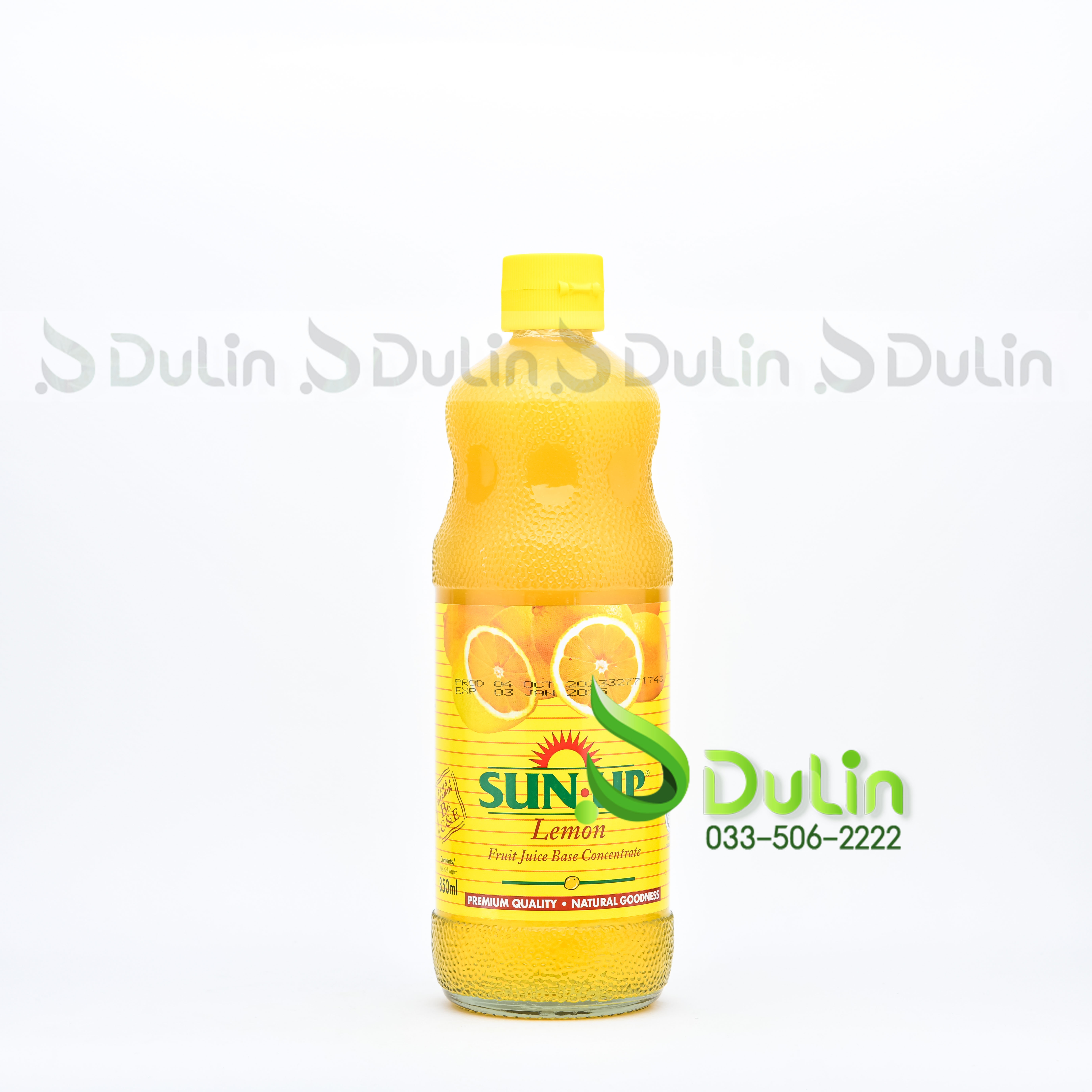 Siro SUN-UP Chanh 850ml 6 Chai/Thùng