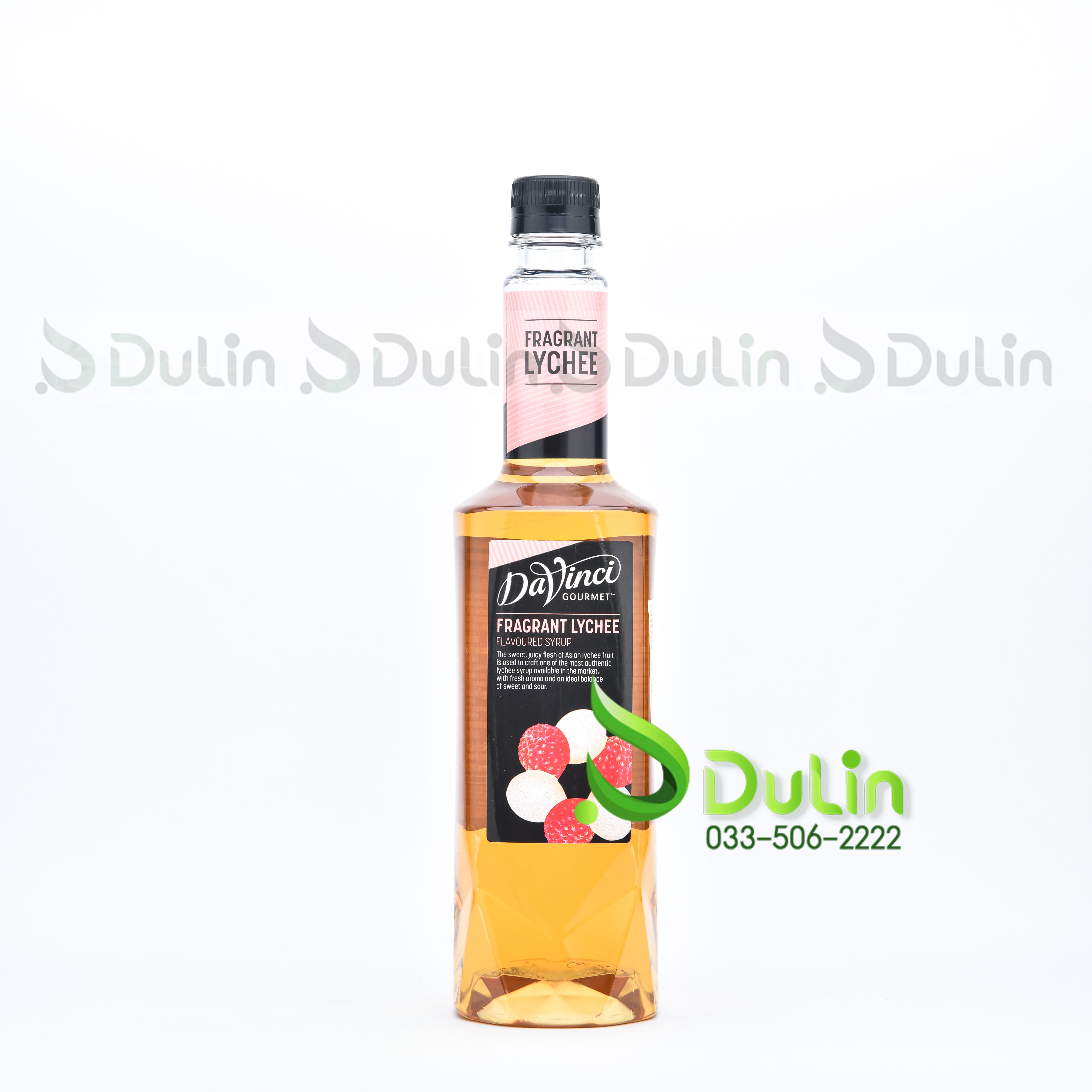 Siro DAVINCI Fragant vải (Lychee Flavoured) 750ml 12 Chai/Thùng