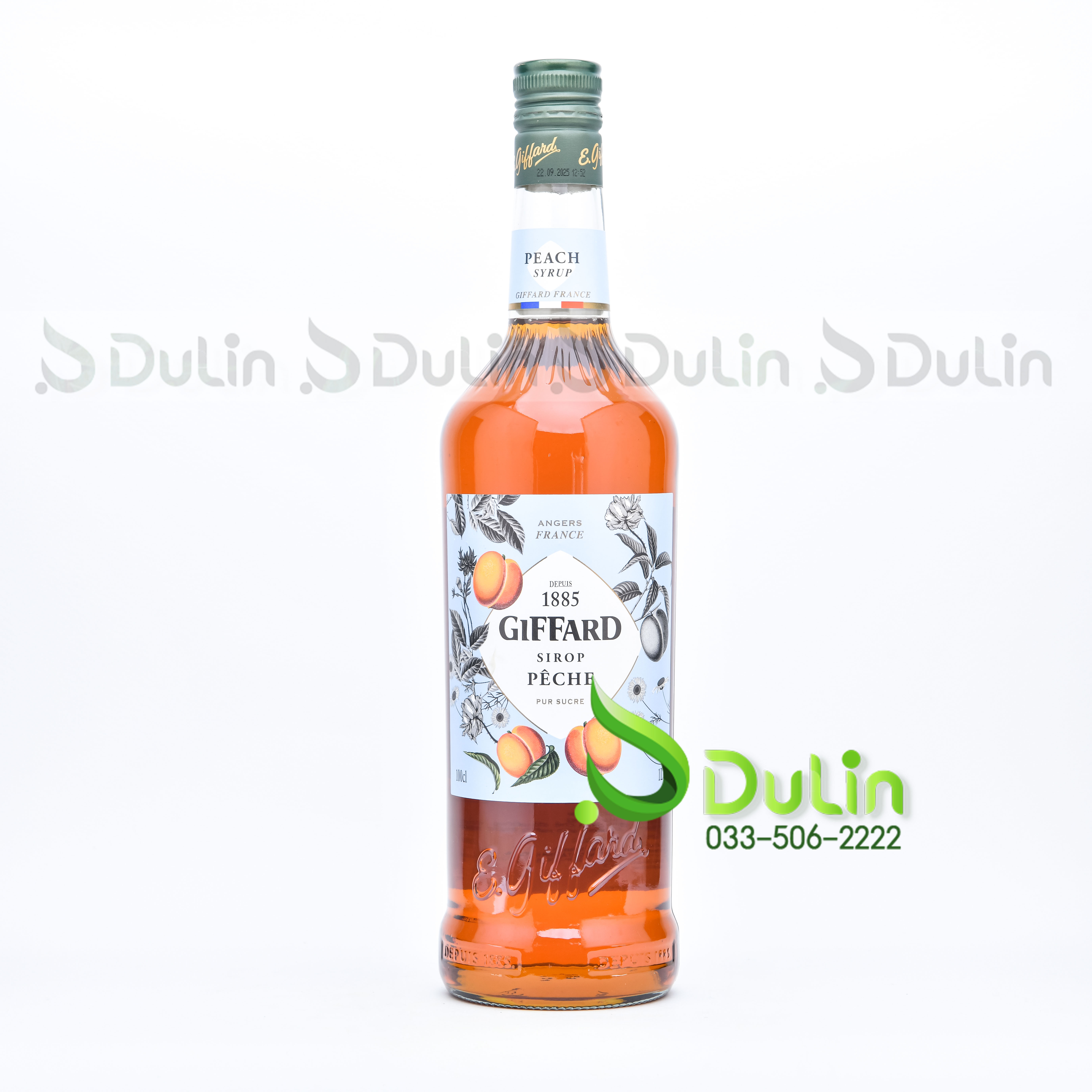 Siro GIFFARD Giffar Đào (Peach) 1L 6 Chai/Thùng
