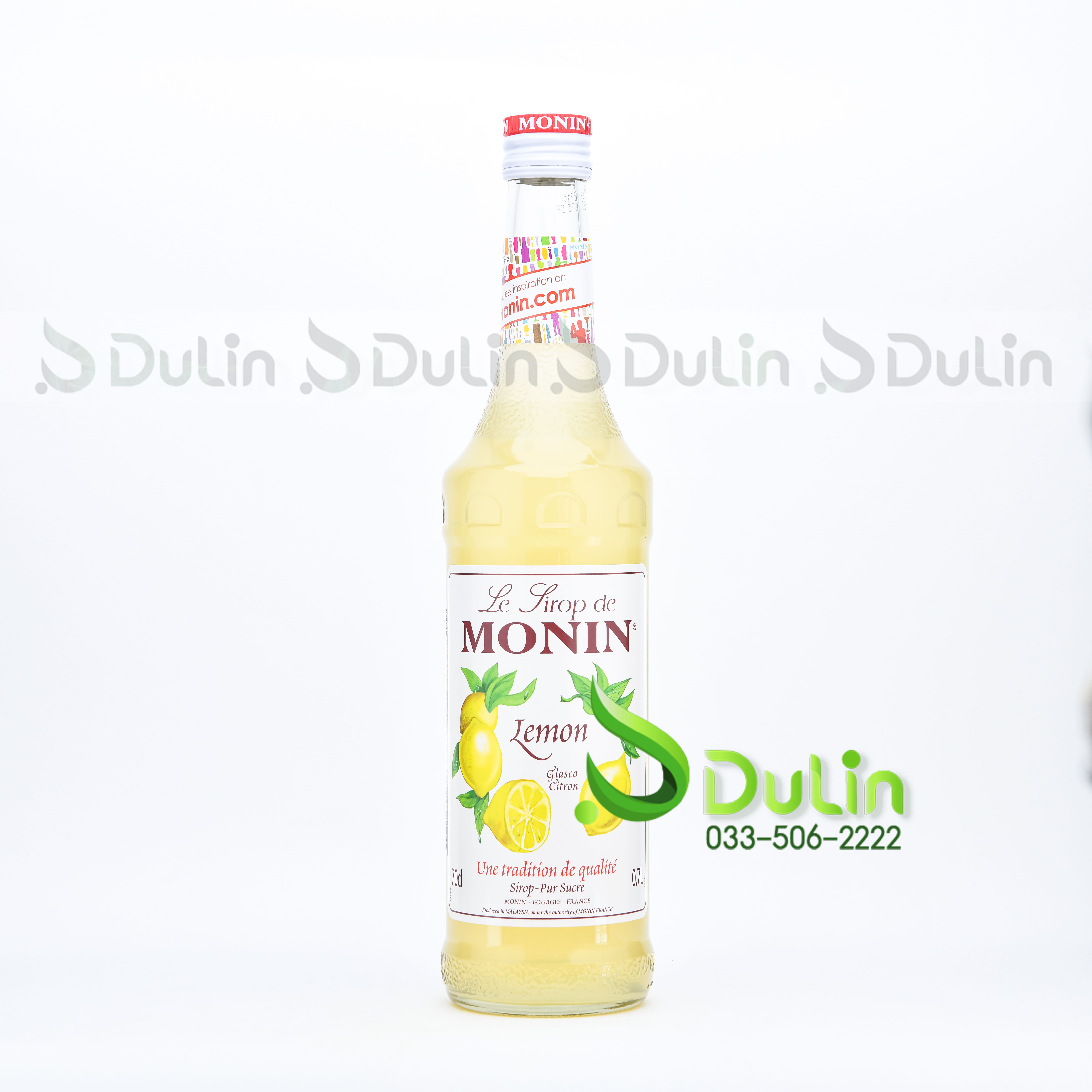 Siro MONIN Chanh vàng (Glasco Citron) 700ml 6 Chai/Thùng